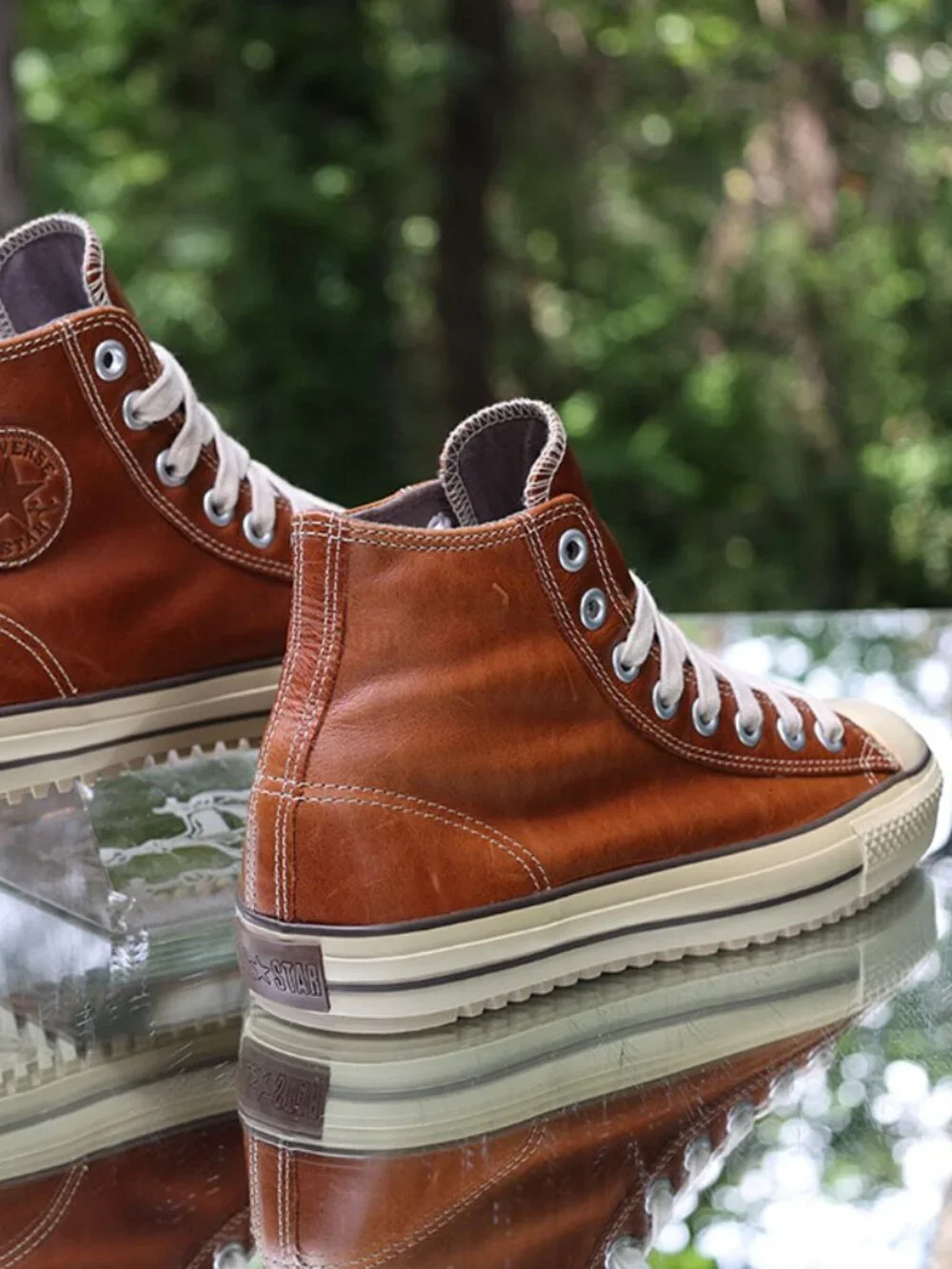 Converse Chuck Taylor All Star Boot Leather Pinecone - Picture 11 of 14